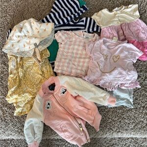 3-6 month Summer Baby Girl bundle